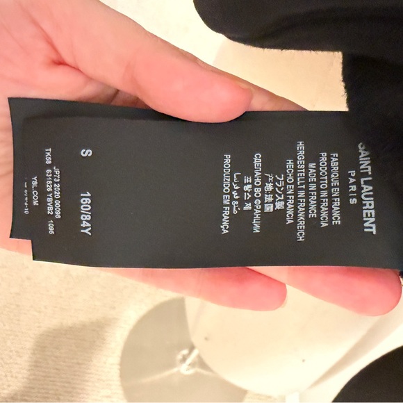 Saint Laurent Classic Black Hoodie - Picture 4 of 4